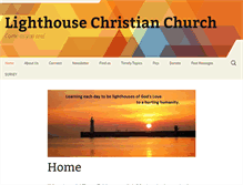 Tablet Screenshot of lighthousechurchdrummondisland.com